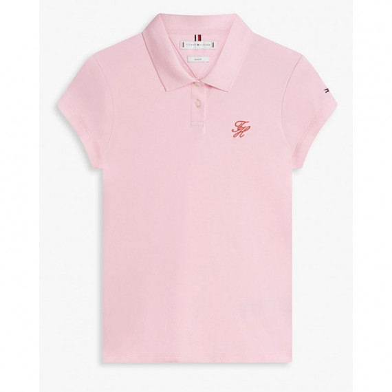 TOMMY HILFIGER - TH SCRIPT SLIM SS POLO - TOL - F|WW0WW49259/TOL