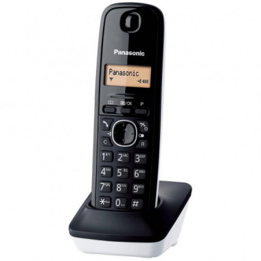 PANASONIC KX-TG1611SPW Tel&eacute;fono DECT Blanco