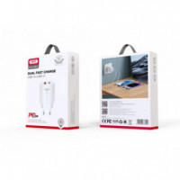 Cargador de Corriente XO L114 18W Tipo C + USB