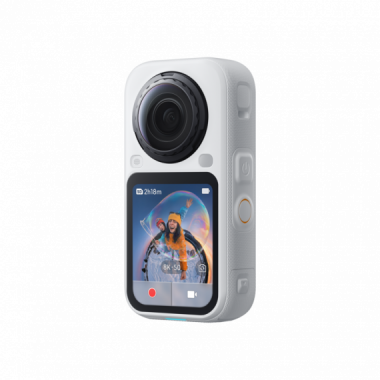 INSTA360 X6 C&aacute;mara 8K 360&deg; y 5K Acci&oacute;n - Bundle Est&aacute;ndar Blanco &aacute;rtico