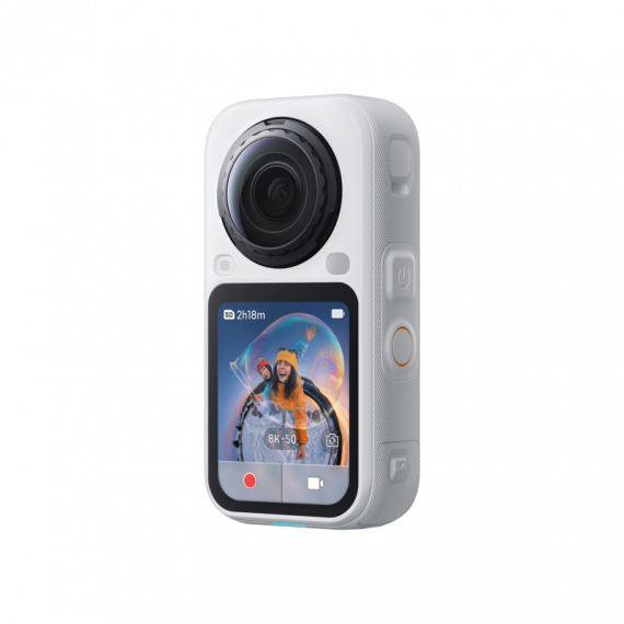 INSTA360 X6 Cámara 8K 360° y 5K Acción - Bundle Estándar Blanco ártico