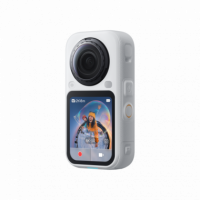 INSTA360 X6 Cámara 8K 360° y 5K Acción - Bundle Estándar Blanco ártico