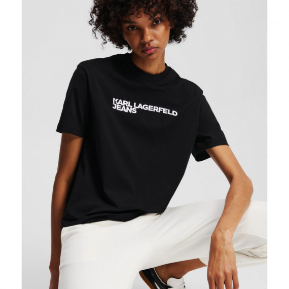 Camiseta con logotipo de Karl Lagerfeld