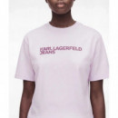 Camiseta con logotipo de Karl Lagerfeld