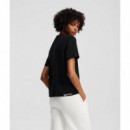 Camiseta con logotipo de Karl Lagerfeld