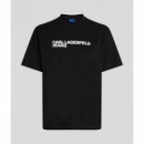 Camiseta con logotipo de Karl Lagerfeld
