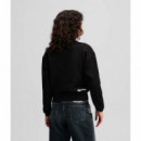 Sudadera con Logotipo de Karl Lagerfeld  KARL LAGERFELD JEANS