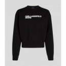Sudadera con Logotipo de Karl Lagerfeld  KARL LAGERFELD JEANS
