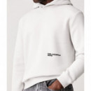 Sudadera con Capucha con Logotipo Cuadrado Degradado de Karl Lagerfeld  KARL LAGERFELD JEANS