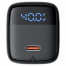 Cargador Usb-c ACEFAST A135 PD40W Gan con Display Digital Negro