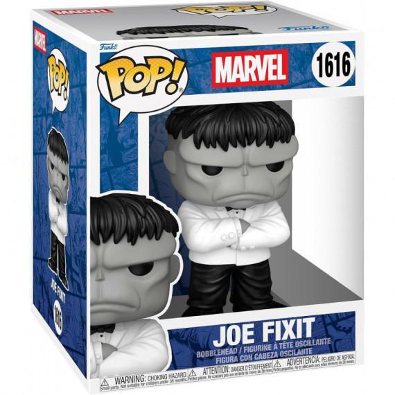 FUNKO Pop Joe Fixit Hulk Gris Marvel 1616
