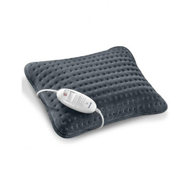 BEURER Cojin Electrico de Calor HK 48 Cosy Gris Para Sofa Lavable