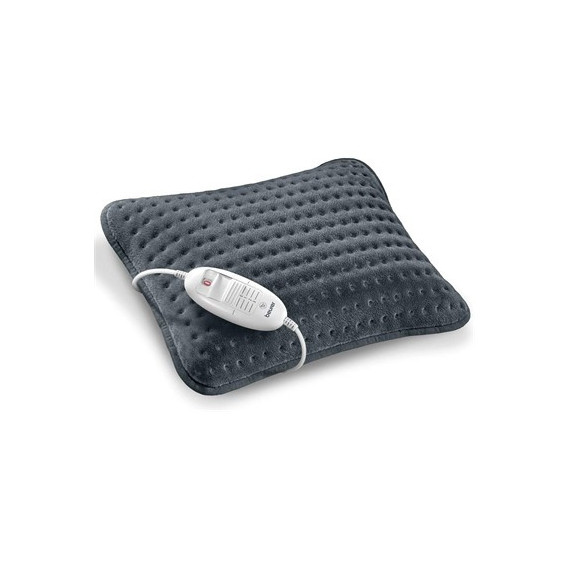 BEURER Cojin Electrico de Calor HK 48 Cosy Gris Para Sofa Lavable