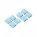 BEURER Set de 8 Electrodos Para Tens EM 59 Pads de Gel Adhesivos