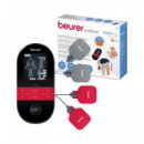 BEURER Electroestimulador Digital EM 59 Tens/EMS Con Funcion de Calor 64 Programas