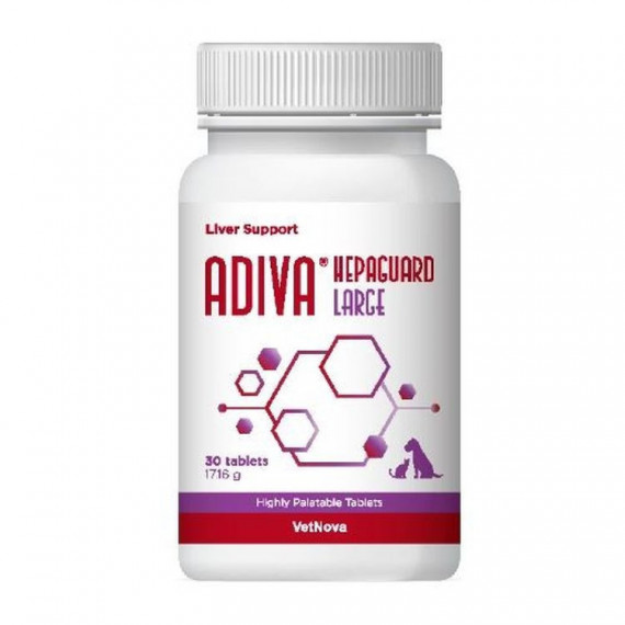 Adiva Hepaguard Grande 30 Comprimidos  VETNOVA