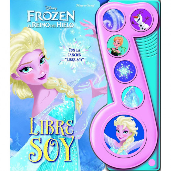 DISNEY FROZEN: ELSA, ANNA, OLAF Y MAS! - LIBRO DE SONIDOS CON 6 CANCIONES - PI KIDS