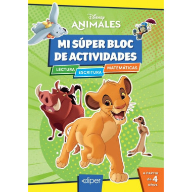 Clasicos Super Bloc de Actividades Disney Actividades   2025