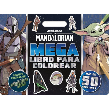Star Wars. The Mandalorian. Megalibro para Colorear   2025