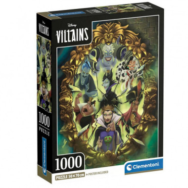 Puzzle Villanas Disney 1000 Piezas  RAVENSBURGER