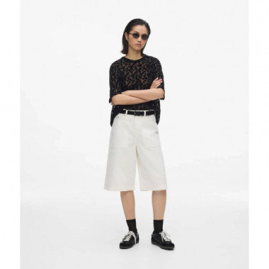 Klj Denim Bermuda White  KARL LAGERFELD