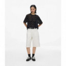 Klj Denim Bermuda White  KARL LAGERFELD