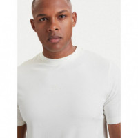 T-shirt Crewneck Champagne  KARL LAGERFELD