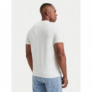 T-shirt Crewneck Champagne  KARL LAGERFELD