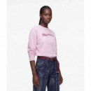 Klj Reg Essential Logo Sweat Lilac Snow  KARL LAGERFELD