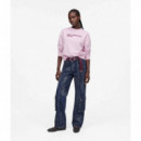 Klj Reg Essential Logo Sweat Lilac Snow  KARL LAGERFELD