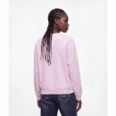 Klj Reg Essential Logo Sweat Lilac Snow  KARL LAGERFELD
