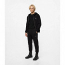 Klj Waffle Sweatpant Black  KARL LAGERFELD