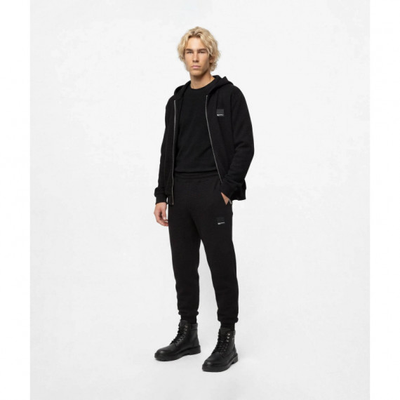 Klj Waffle Sweatpant Black  KARL LAGERFELD