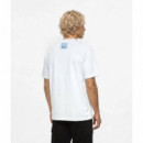 Klj X Pt Relaxed Karl Tee White  KARL LAGERFELD