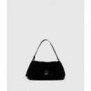 Klj Box Logo Ew Shb Furry Black  KARL LAGERFELD