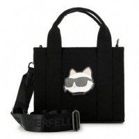 Tote Mini Negro  KARL LAGERFELD
