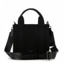 Tote Mini Negro  KARL LAGERFELD