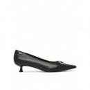 Pasha  Signia Curve Court Black Lthr  KARL LAGERFELD