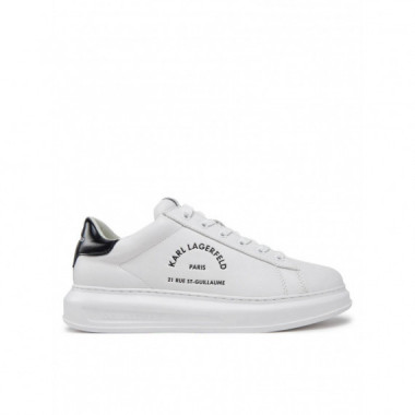Kapri Mens Maison Karl Lace White Lthr  KARL LAGERFELD