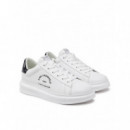 Kapri Mens Maison Karl Lace White Lthr  KARL LAGERFELD