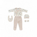 Set 5 Pzas Algodón Savanna  INTERBABY
