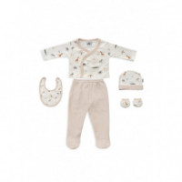 Set 5 Pzas Algodón Savanna  INTERBABY