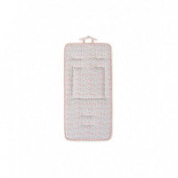Colchoneta Reversible Silla de Paseo Pétalos Flores INTERBABY