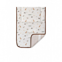 Colchoneta Reversible Silla de Paseo Jirafa Savanna INTERBABY