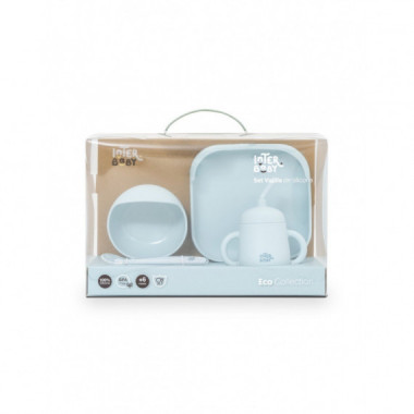 Set Vajilla 4 Pcs Silicona INTERBABY
