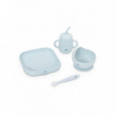 Set Vajilla 4 Pcs Silicona INTERBABY