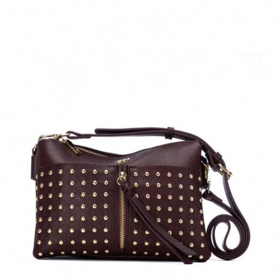 XTI Mochila con Cierre de Cremallera 184667-BURDEOS