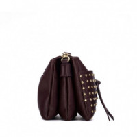 XTI Mochila con Cierre de Cremallera 184667-BURDEOS
