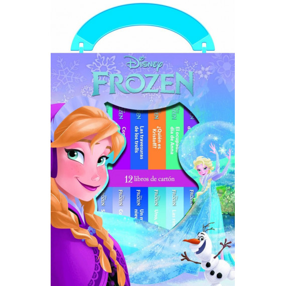 DISNEY FROZEN ELSA ANNA OLAF Y MAS MI PRIMERA BIBLIOTE