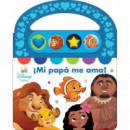 DISNEY BABY MI PAPA ME AMA LIBRO SONORO CON ASA PARA LLEV